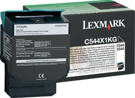 Картридж лазерный Lexmark C544X1KG для принтеров C544, черный, 6000 стр.