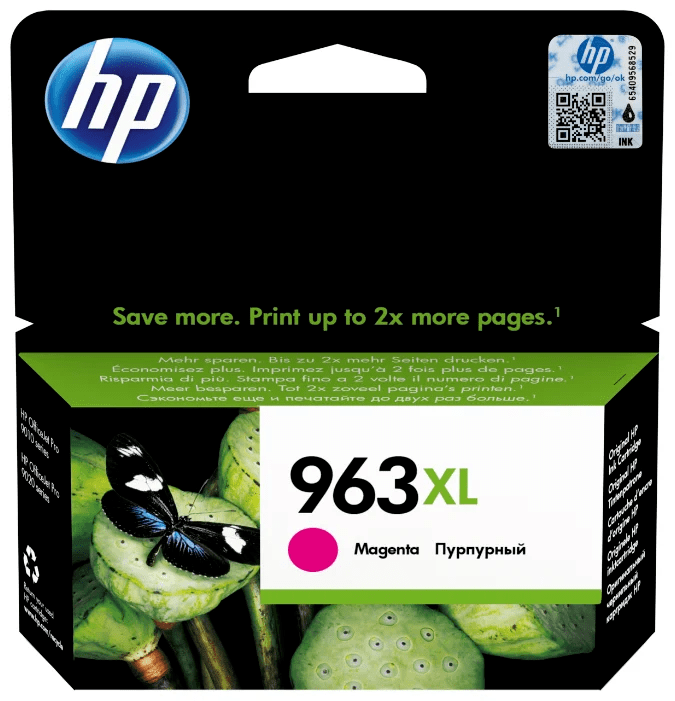 Картридж оригинальный HP 963 (3JA28AE) для HP OfficeJet Pro 901x/ 902x, пурпурный, 1600 стр.