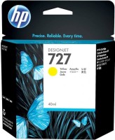 Картридж HP №727 (B3P15A) оригинальный для HP DesignJet T1500/ T1530/ T2500/ T2530/ T3500/ T920/ T930, жёлтый, 40мл