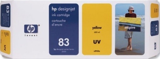 Картридж HP Designjet 5000/5500 (C4943A) желт №83 0120018