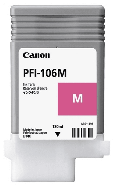Картридж струйный Canon PFI-106M для принтеров iPF6300S/  6400/  6450, 130  мл