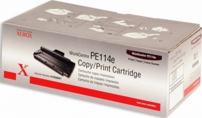 Картридж Xerox 013R00607 для Xerox RX WC print-cart PE114e black оригинальный увеличенный (3000 страниц)
