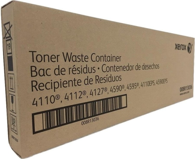 Бункер отработанного тонера Xerox 008R13036/ 008R13001/ 675K22030 оригинальный для принтера Xerox WorkCentre 4110/ 4112/ 4595, D95/ D110, 210000 страниц