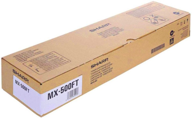 Картридж Sharp (MX-500GT/MX500GT) оригинальный для Sharp MX-M282/ MX-M362/ MX-M452/ MX-M502/MX-M283/ MX-M363/ MX-M453/ MX-M503, чёрный, 40000 стр.
