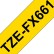 Кассета с лентой для печати наклеек Brother оригинальная TZE-FX661 (TZeFX661) для P-Touch, лента 36мм*8м, чёрный на жёлтом Кассета с лентой для печати наклеек Brother оригинальная TZE-FX661 (TZeFX661) для P-Touch, лента 36мм*8м, чёрный на жёлтом