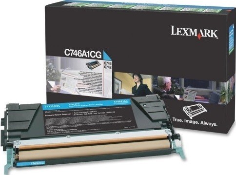 Картридж лазерный Lexmark C746A1CG для принтеров C746/C748, голубой, 7000 стр. Картридж лазерный Lexmark C746A1CG для принтеров C746/C748, голубой, 7000 стр.