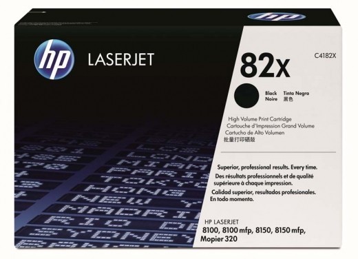 Картридж HP C4182X (82X) оригинальный для принтеров LaserJet 8100/ 8100n/ 8100dn/ 8100mfp/ 8150/ 8150n/ 8150dn/ 8150hn/ 8150mfp/ Mopier 320 black, 20000 страниц Картридж HP C4182X (82X) оригинальный для принтеров LaserJet 8100/ 8100n/ 8100dn/ 8100mfp/ 8150/ 8150n/ 8150dn/ 8150hn/ 8150mfp/ Mopier 320 black, 20000 страниц