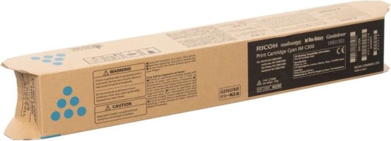 Картридж Ricoh IM C300 (842383) оригинальный для Ricoh IM C300/ C300F/ C400F/ C400SRF, голубой, 10300 стр.