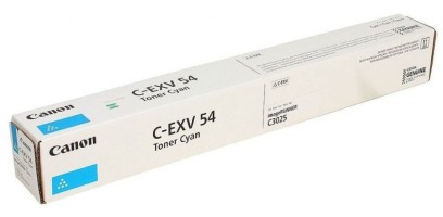 Картридж Canon C-EXV54C (1395C002) оригинальный для Canon iR ADV C3025/ C3025i, cyan, 8500 страниц