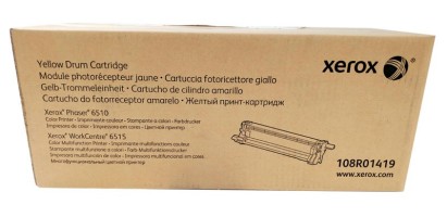 Фотобарабан Xerox 108R01419 оригинальный для Xerox Phaser 6510/ 6510DN/ 6510DNI/ 6510N/ 6610/ 6515/ Xerox WorkCentre 6515DN/ 6515DNI/ 6515N yellow (48000 страниц)