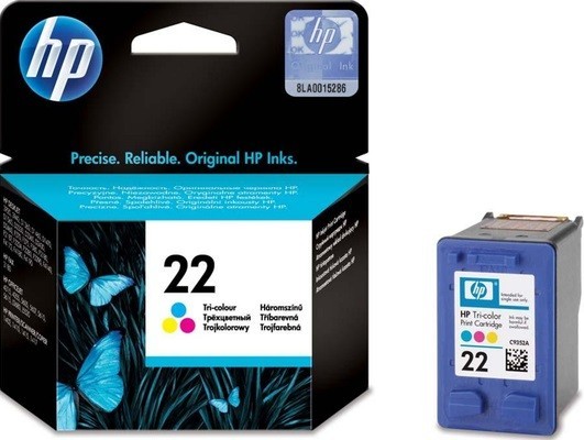 Картридж HP DJ 3920/3940/PSC 1410 (C9352AE) цветной №22 5ml