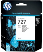 Картридж HP №727 (B3P17A) оригинальный для HP DesignJet T1500/ T1530/ T2500/ T2530/ T3500/ T920/ T930, чёрный фото, 40мл