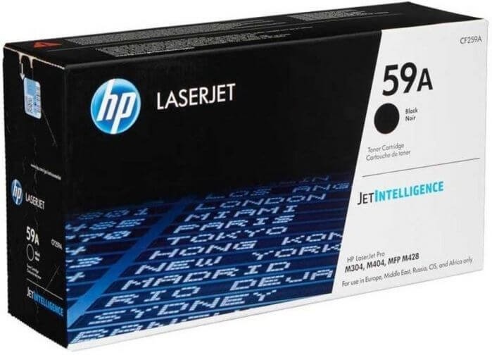 Картридж HP CF259A (59A) оригинальный для принтеров LaserJet Pro M404dn / M404dw / M404n, HP LaserJet Pro M428dw / M428dw / M428fdn / M428fdn / M428fdw, black, 3000 страниц