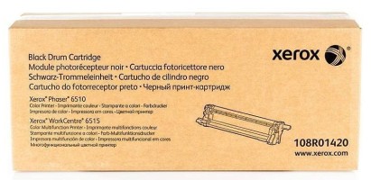 Фотобарабан Xerox 108R01420 оригинальный для Xerox Phaser 6510/ 6510DN/ 6510DNI/ 6510N/ 6610/ 6515/ Xerox WorkCentre 6515DN/ 6515DNI/ 6515N black (48000 страниц)
