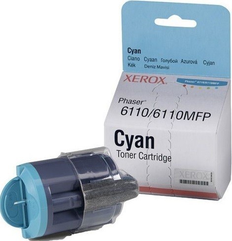 Картридж Xerox 106R01206 оригинальный для Xerox Phaser 6110, cyan, (1000 страниц) Картридж Xerox 106R01206 оригинальный для Xerox Phaser 6110, cyan, (1000 страниц)