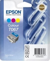 Картридж струйный Epson оригинальный T067 C13T06704010 Epson ST C48 цв