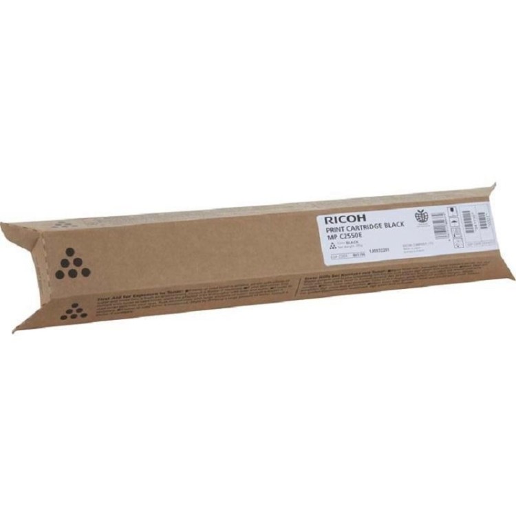 Картридж Ricoh MP C2550E (841196/842057) оригинальный для Ricoh Aficio MP C2030/ C2530/ C2050/ C2550/ C2051/ C2551, черный, 10000 стр.