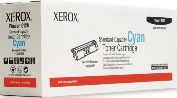 Картридж Xerox 113R00689 оригинальный для Xerox Phaser 6120/ 6115 MFP, cyan, (1500 страниц)