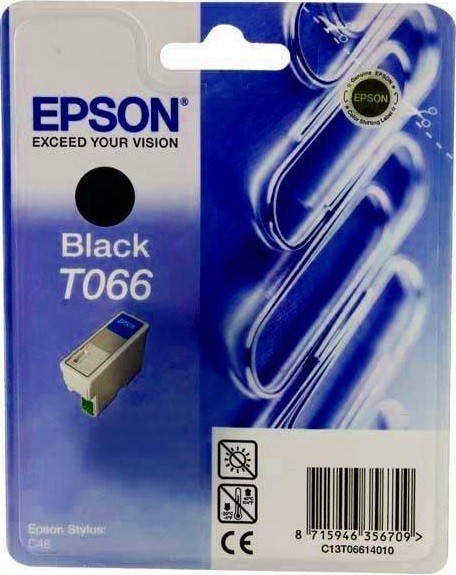 Картридж струйный Epson оригинальный T066 C13T06614010 Epson ST C48 черный
