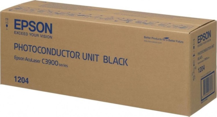 Epson (C13S051204) S051204 оригинальный фотокондуктор для принтера Epson AcuLaser C3900/ CX37, чёрный, 30000 стр. Epson (C13S051204) S051204 оригинальный фотокондуктор для принтера Epson AcuLaser C3900/ CX37, чёрный, 30000 стр.