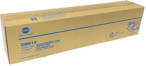 Фотобарабан Konica-Minolta DR-618/ DR618/ ACV80TE/ ACV80TD YMC оригинальный для принтеров bizhub C450i/ C550i/ C650i/ C750i, цветной Фотобарабан Konica-Minolta DR-618/ DR618/ ACV80TE/ ACV80TD YMC оригинальный для принтеров bizhub C450i/ C550i/ C650i/ C750i, цветной