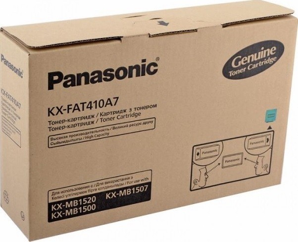 Тонер-картридж Panasonic KX-FAT410A7 (KX-MB1500/1520) 2,5к