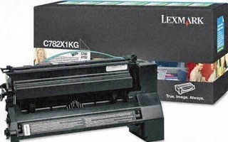 Картридж лазерный Lexmark C782X1KG для принтеров C782/X782, черный, 15000 стр.