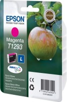 Картридж струйный Epson оригинальный C13T12934011 / C13T12934012 / C13T12934010 для SX420W, SX425W, SX525WD, SX620FW, BX305F, BX305FW, BX320FW, BX525WD, BX625FWD, пурпурный, L (cons ink)