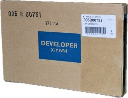 Девелопер Xerox 005R00731 оригинальный для принтера Xerox DocuColor 700/ 700i/ 770, Color C75/ J75, голубой, 1500000 стр.