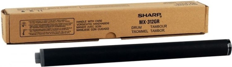 Фотобарабан Sharp (MX-312GR/MX312GR) оригинальный для Sharp MX-M260/ M310, AR-5726/ AR-6020, чёрный, 75000 стр.