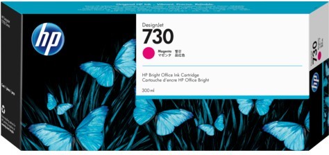 Картридж HP 730 (P2V69A) оригинальный для принтеров DesignJet T1700, красный, 300 мл