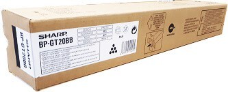 Картридж Sharp (BP-GT20BB/BPGT20BB) оригинальный для Sharp C-CUBE, BP-10C20EU/ BP-20C20EU/ BP-20C25EU, чёрный, 9000 стр.