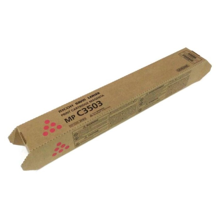 Картридж Ricoh MP C3503 (841819) оригинальный для Ricoh Aficio MP C3003/ C3503, пурпурный, 18000 стр. Картридж Ricoh MP C3503 (841819) оригинальный для Ricoh Aficio MP C3003/ C3503, пурпурный, 18000 стр.
