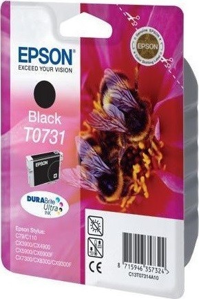 Картридж струйный Epson оригинальный C13T10514A10 / C13T07314A10 T0731 для C79/CX3900/CX4900/CX5900 (черный) (cons ink) Картридж струйный Epson оригинальный C13T10514A10 / C13T07314A10 T0731 для C79/CX3900/CX4900/CX5900 (черный) (cons ink)