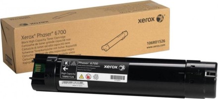 Картридж Xerox 106R01526 оригинальный для Xerox Phaser 6700, black, увеличенный (18000 страниц)