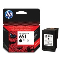 Картридж оригинальный HP 651 (C2P10AE) для Deskjet Ink Advantage 5645, 5575, черный
