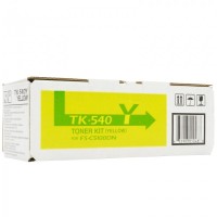 Картридж Kyocera TK-540Y (1T02HLAEU0) оригинальный для принтеров FS-C5100DN yellow, 4000 страниц