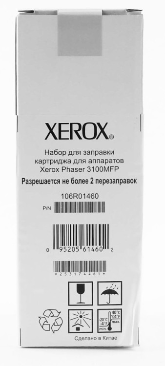 Комплект заправочный Xerox 106R01460 оригинальный для Xerox PHASER 3100 CNL black (3000 стр.)