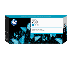 Картридж HP 730 (P2V68A) оригинальный для принтеров DesignJet T1700, голубой, 300 мл