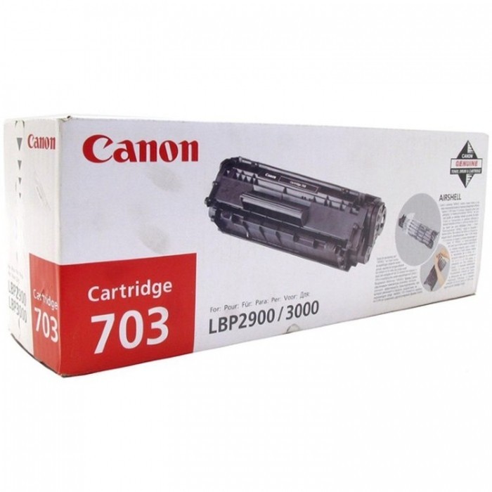 Тонер-картридж Canon 703 для принтеров LBP-2900, LBP-3000, черный, 2000 ...