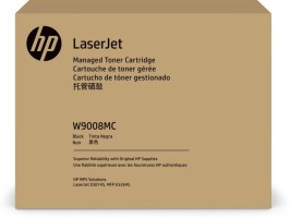 Картридж HP W9008MC (89MC) оригинальный для принтера HP LaserJet Managed E50145, MFP E52645, чёрный, 23000 стр.
