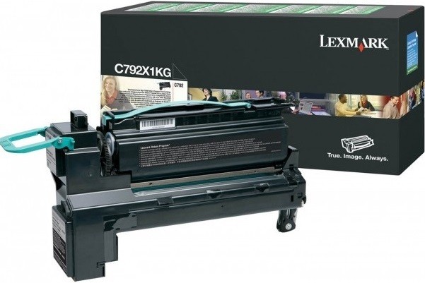 Картридж лазерный Lexmark C792X1KG для принтеров C79x, черный, 20000 стр.