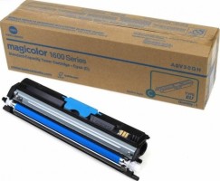 Картридж Konica-Minolta (A0V30GH) оригинальный для принтеров magicolor 1600W/ 1650EN/ 1680MF/ 1690MF, голубой, 1500 стр.