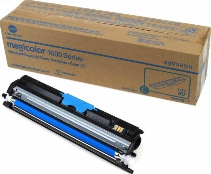 Картридж Konica-Minolta (A0V30GH) оригинальный для принтеров magicolor 1600W/ 1650EN/ 1680MF/ 1690MF, голубой, 1500 стр. Картридж Konica-Minolta (A0V30GH) оригинальный для принтеров magicolor 1600W/ 1650EN/ 1680MF/ 1690MF, голубой, 1500 стр.