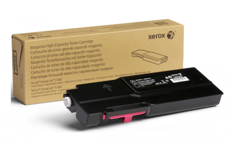 Картридж Xerox 106R03535 оригинальный для Xerox VersaLink C400/ C405 magenta, увеличенный (8000 страниц)