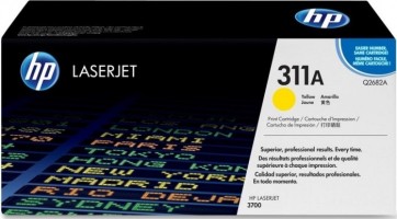 Картридж HP Q2682A (311A) оригинальный для принтеров Color LaserJet 3700 yellow, 6000 страниц