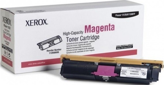 Картридж Xerox 113R00695 оригинальный для Xerox Phaser 6120/ 6115 MFP, magenta, увеличенный, (4500 страниц)