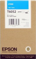 Картридж струйный Epson оригинальный T6052/ C13T605200 (cyan) оригинальный для Stylus Pro 4800/ 4880, голубой, 110ml