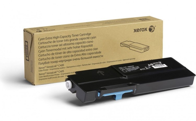 Картридж Xerox 106R03522 оригинальный для Xerox VersaLink C400/ C405 cyan, увеличенный (4 800 стр.)
