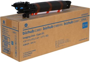 Фотобарабан Konica-Minolta UP-24C/ IUP24C/ A95X0HD оригинальный для принтеров bizhub C3351/ C3851/ C3851FS, голубой, 50000 стр.